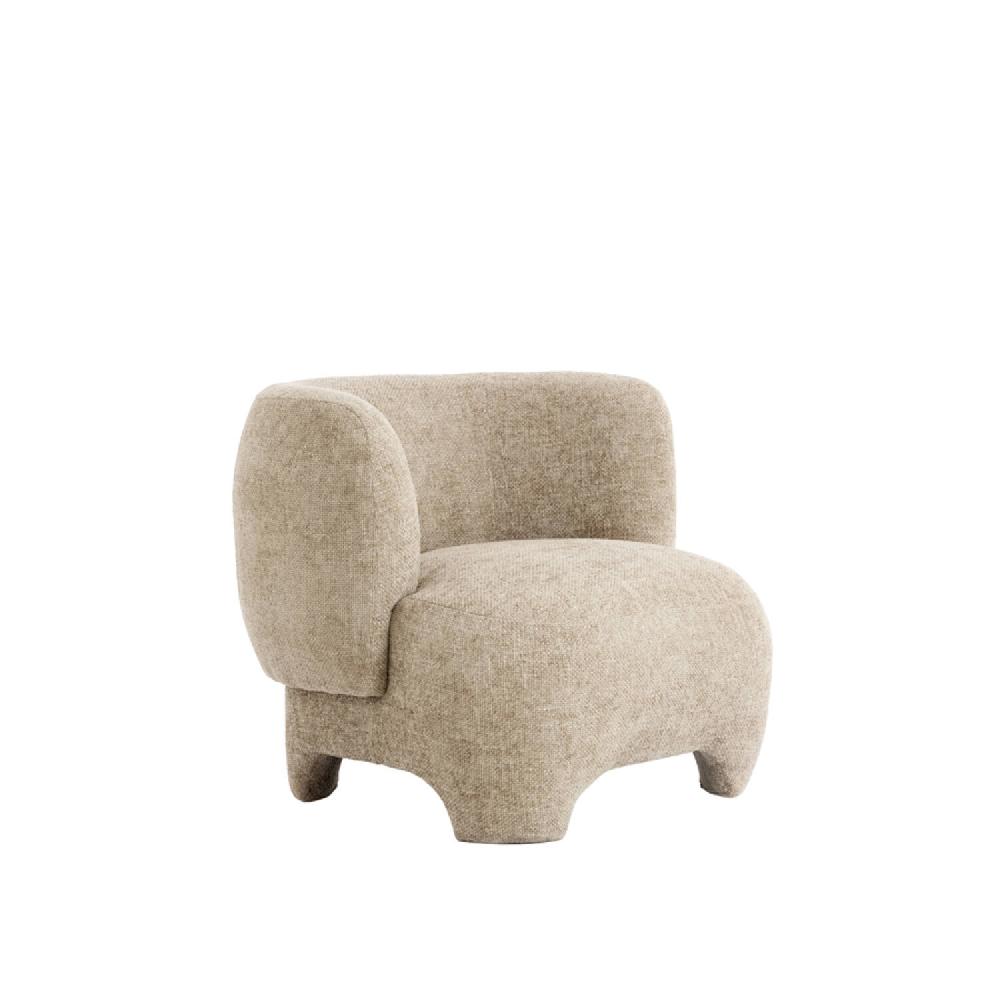 light & living Stoel 80x80x71 cm ZENICA licht bruin