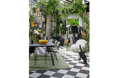 Light & Living Stoel 90x77x72 Cm GUMACA Furry Wit