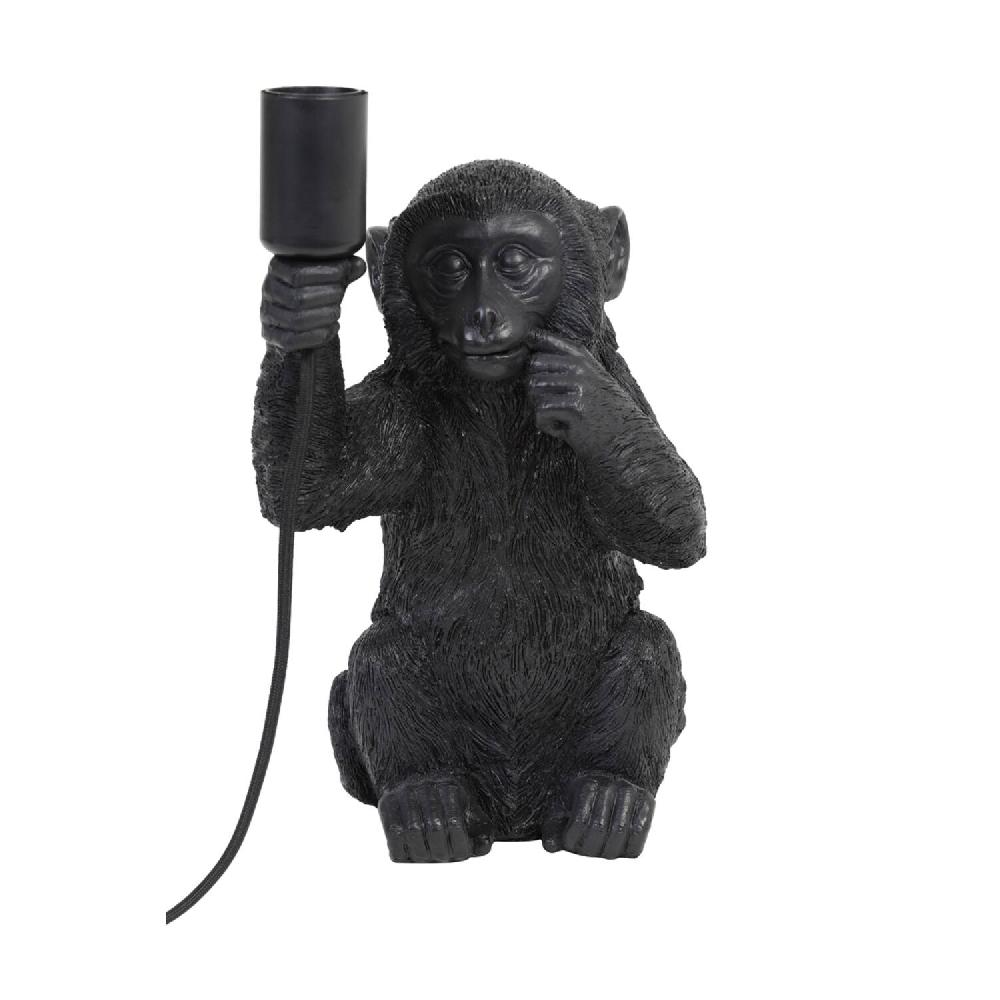 light & living Tafellamp 20x19 5x34 cm MONKEY zwart
