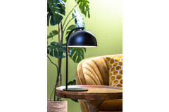 Light & Living Tafellamp 24x20x43 Cm METTE Mat Zwart