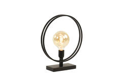 Light & Living Tafellamp 35x10x40 Cm RUDRA Mat Zwart