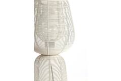 Light & Living Tafellamp Ø18x42 Cm ABOSO Crème