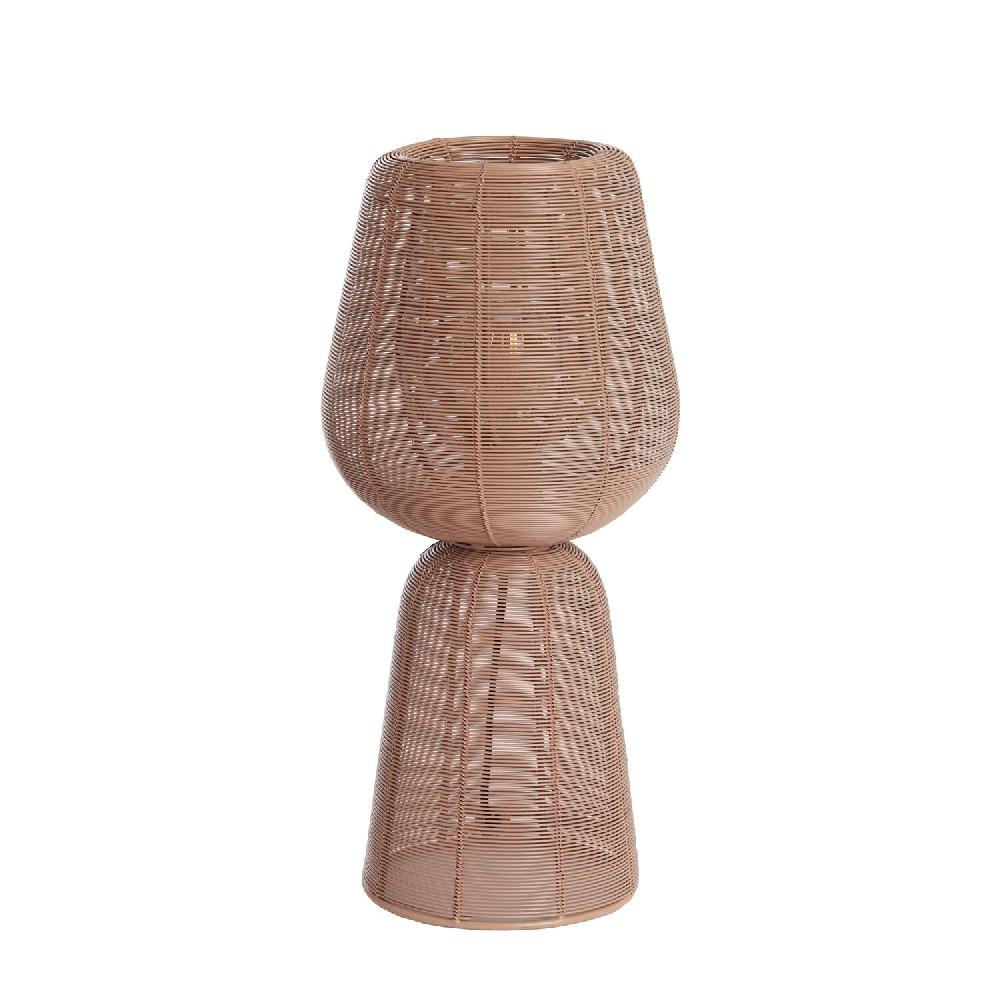 light & living Tafellamp Ø18x42 cm ABOSO licht terra