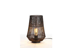 Light & Living Tafellamp Ø24x33 Cm BANJAR Zwart