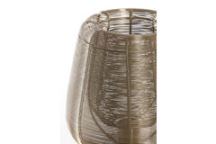 Light & Living Tafellamp Ø24x54 Cm ABOSO Licht Goud