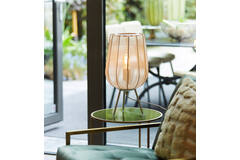 Light & Living Tafellamp Ø25x45 Cm PLUMERIA Zand