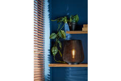 Light & Living Tafellamp Ø29x31 5 Cm ADETA Mat Zwart