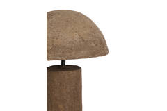 Light & Living Tafellamp Ø30x48 Cm QAZU Donker Bruin