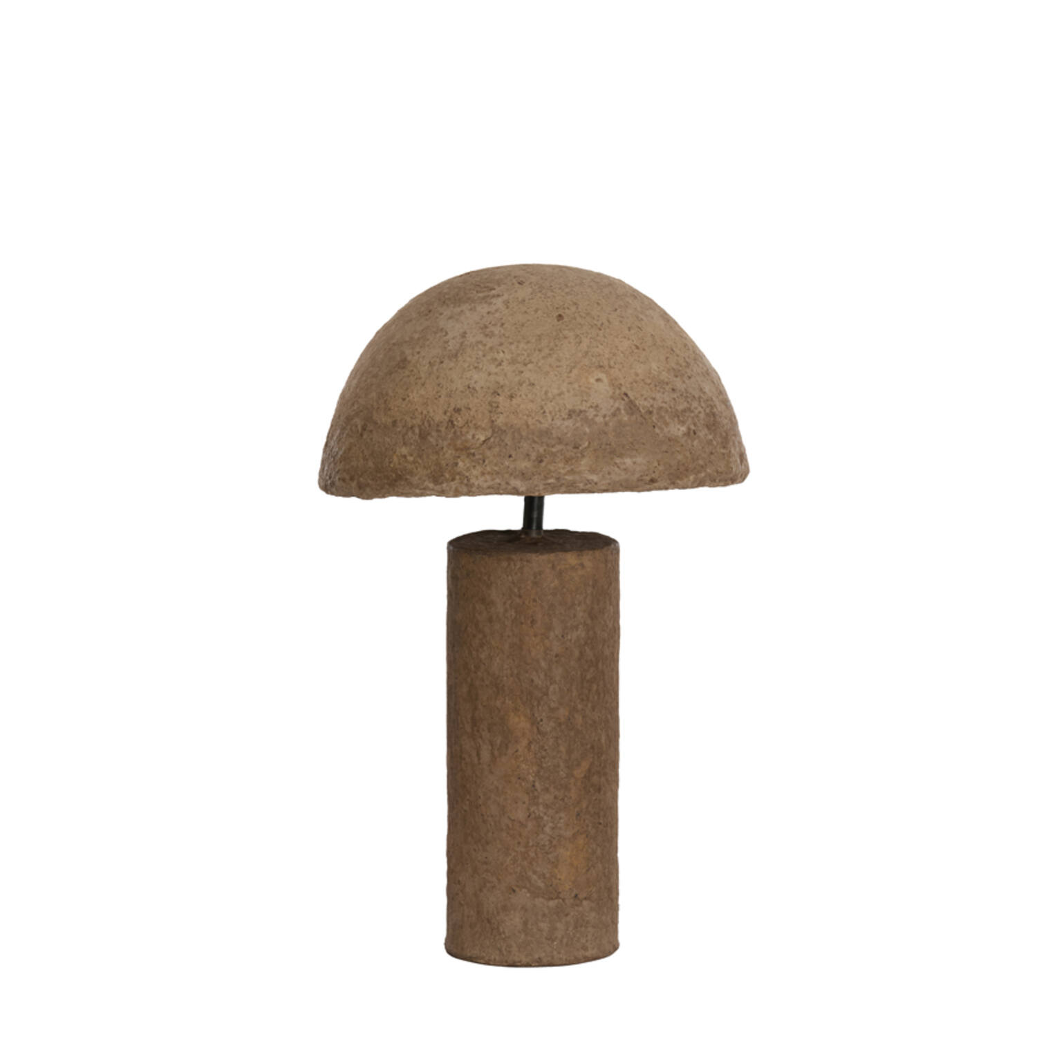 light & living Tafellamp Ø30x48 cm QAZU donker bruin