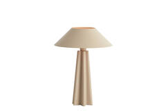 Light & Living Tafellamp Ø38x49 Cm CUKAI Mat Beige