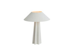 Light & Living Tafellamp Ø38x49 Cm CUKAI Mat Wit