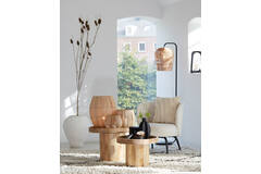 Light & Living Theelicht Ø25x27 Cm EVISA Naturel