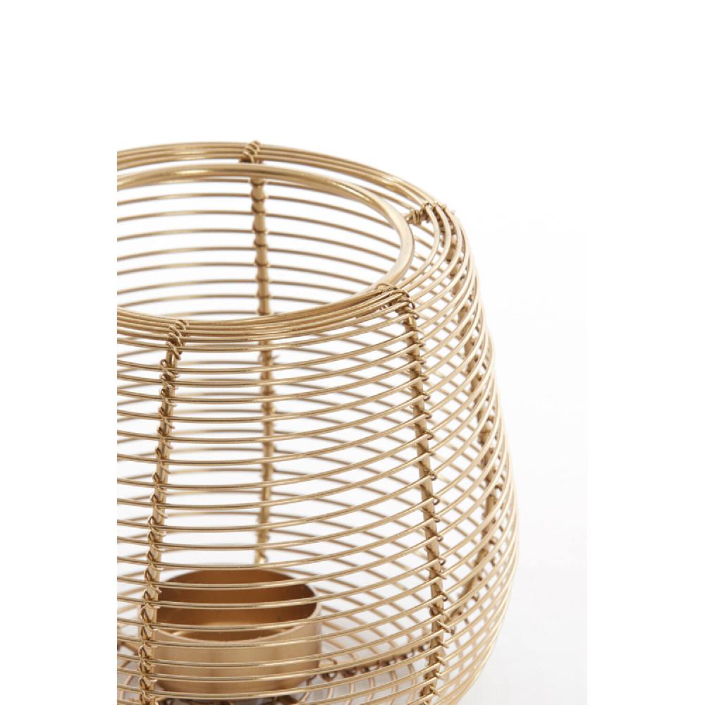 Light & Living Theelichthouder Ø12x12 Cm ADETA Goud