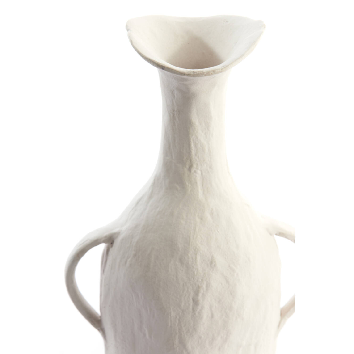 Light & Living Vaas Deco 16x10x32 Cm ANCONI Crème