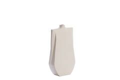 Light & Living Vaas Deco 21x7 5x41 Cm MAKAHA Crème