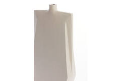 Light & Living Vaas Deco 25x8x51 Cm MAKAHA Crème