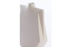 Light & Living Vaas Deco 27 5x7x32 5 Cm MAKAHA Crème