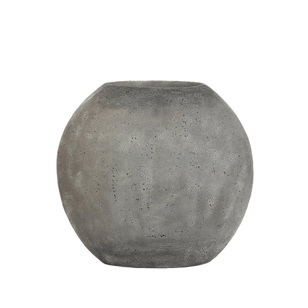 light & living Vaas deco 49 5x20x45 cm RAYSKIN grijs