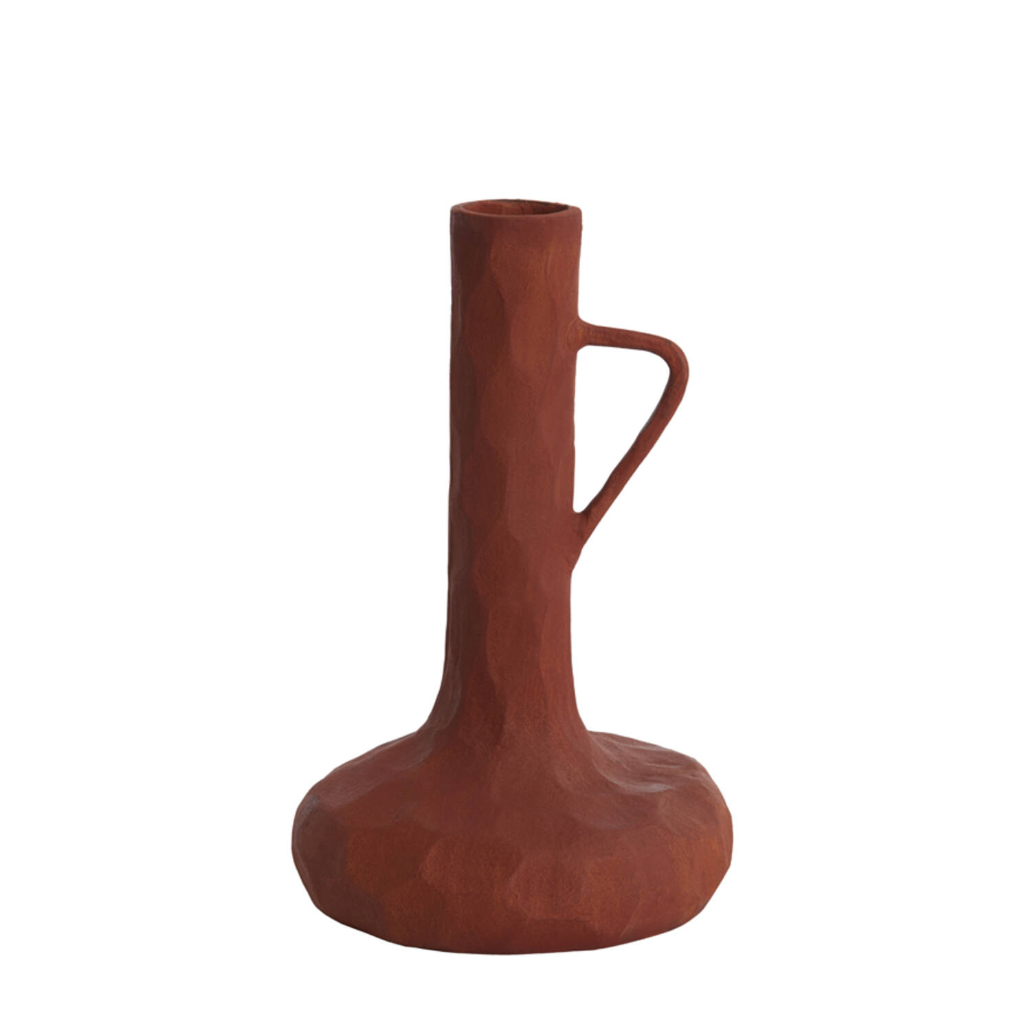 light & living Vaas deco Ø25x39 cm CINGOLI steenrood