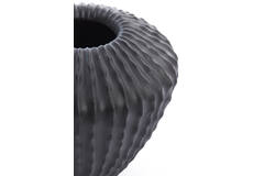 Light & Living Vaas Deco Ø32x28 Cm CACTI Mat Zwart