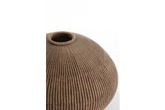 Light & Living Vaas Deco Ø35x26 5 Cm VEDOLLO Bruin