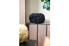 Light & Living Vaas Deco Ø38x23 Cm PHYLIA Mat Zwart