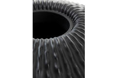 Light & Living Vaas Deco Ø66x88 Cm CACTI Mat Zwart