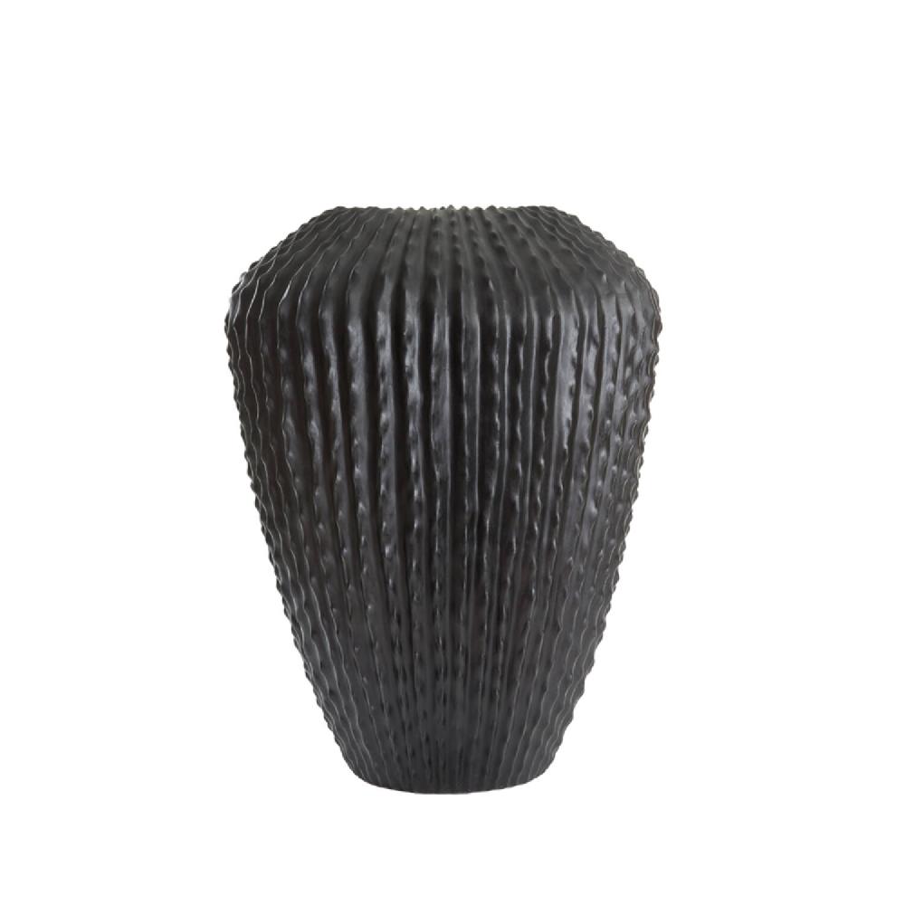 light & living Vaas deco Ø66x88 cm CACTI mat zwart