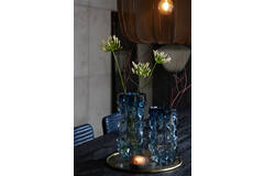 Light & Living Vaas Ø15x33 5 Cm TORBEN Glas Blauw