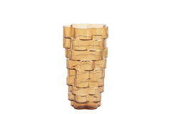 Light & Living Vaas Ø17 5x30 Cm DOURO Glas Bruin