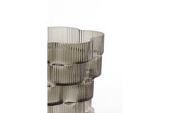 Light & Living Vaas Ø17x17 Cm DOURO Smoke Glas