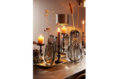 Light & Living Vaas Ø21x30 Cm MURELA Glas Grijs