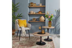 light & living Vaas Ø21x38 cm MURELA glas amber