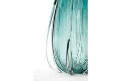 Light & Living Vaas Ø21x38 Cm MURELA Glas Turquoise