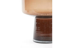 Light & Living Vaas Ø23 5x29 5 Cm TRASMON Glas Bruin