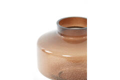 Light & Living Vaas Ø23 5x29 5 Cm TRASMON Glas Bruin