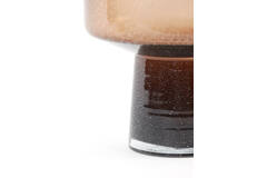 Light & Living Vaas Ø23 5x42 Cm TRASMO Glas Bruin