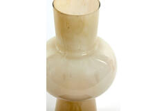 Light & Living Vaas Ø23x40 Cm HALLEY Glas Crème