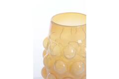 Light & Living Vaas Ø24x30 Cm HAROA Glas Licht Geel