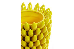 Light & Living Vaas Ø25 5x34 Cm ZITA Keramiek Geel