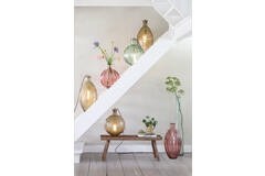 Light & Living Vaas Ø29x59 Cm SOSSANO Glas Amber