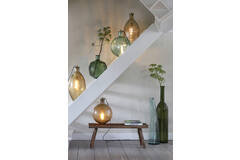 Light & Living Vaas Ø29x59 Cm SOSSANO Glas Amber