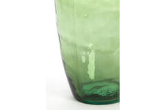 Light & Living Vaas Ø30x100 Cm IMANO Glas Groen