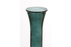 Light & Living Vaas Ø30x100 Cm IMANO Glas Petrol