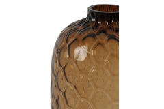 Light & Living Vaas Ø34x50 Cm CARINO Glas Bruin