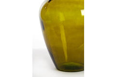 Light & Living Vaas Ø40x65 Cm RUBRA Glas Olijf Groen