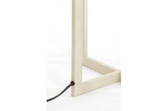 Light & Living Vloerlamp 30x30x140 Cm MACE Crème