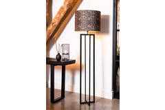 Light & Living Vloerlamp 30x30x140 Cm MACE Mat Zwart