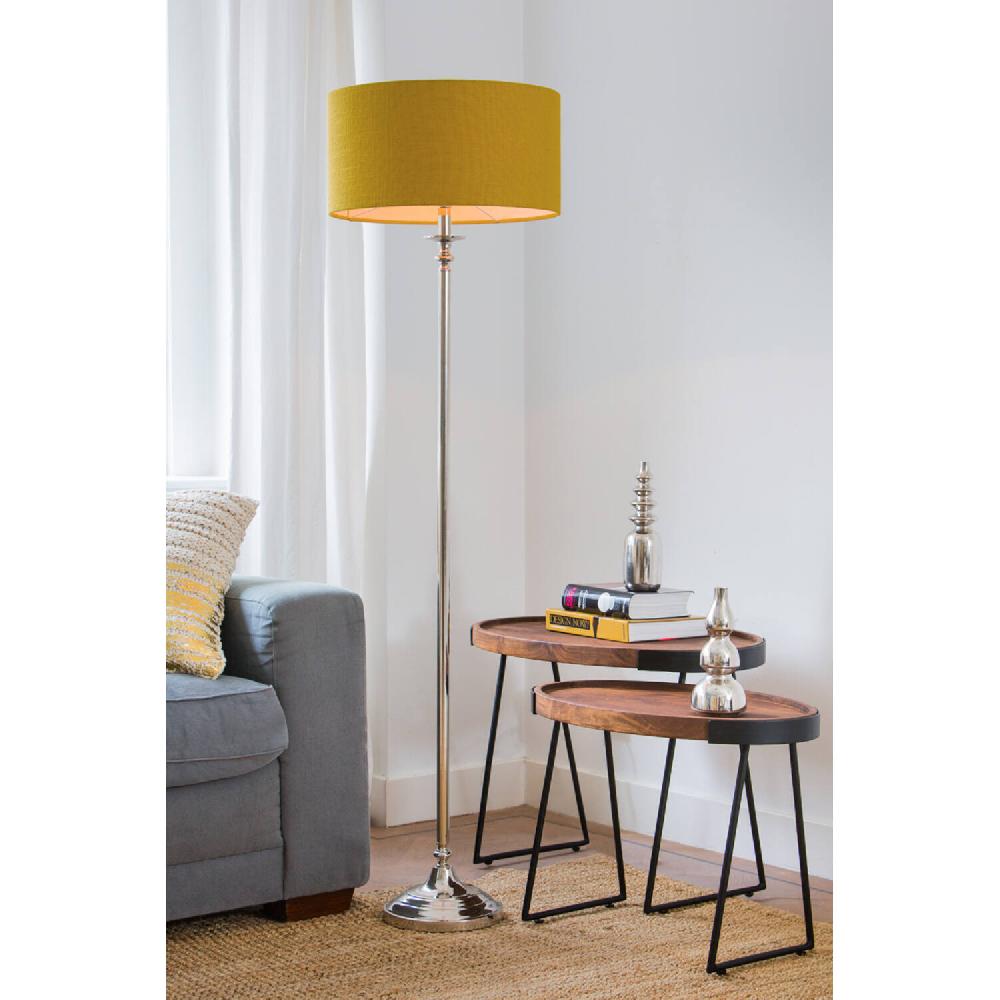 Light & Living Vloerlamp Ø26x125 Cm SAIGON Nikkel