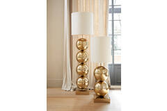 Light & Living Vloerlamp Ø30x137 Cm LOVIS Licht Goud
